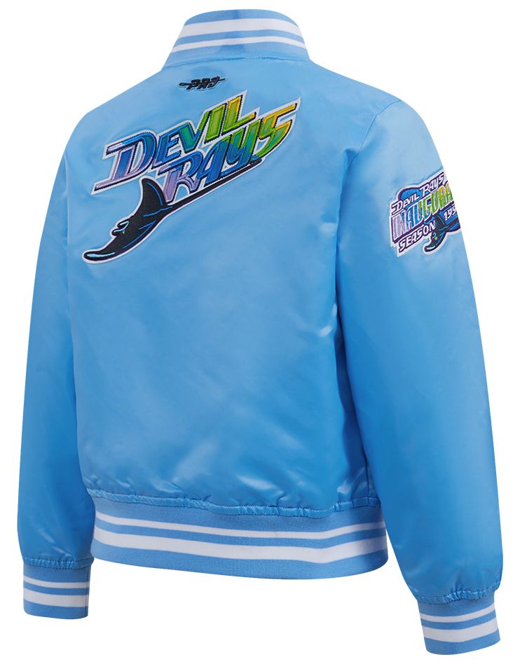 Pro Standard Boys' Tampa Bay Rays Blue Classic Satin Jacket product image