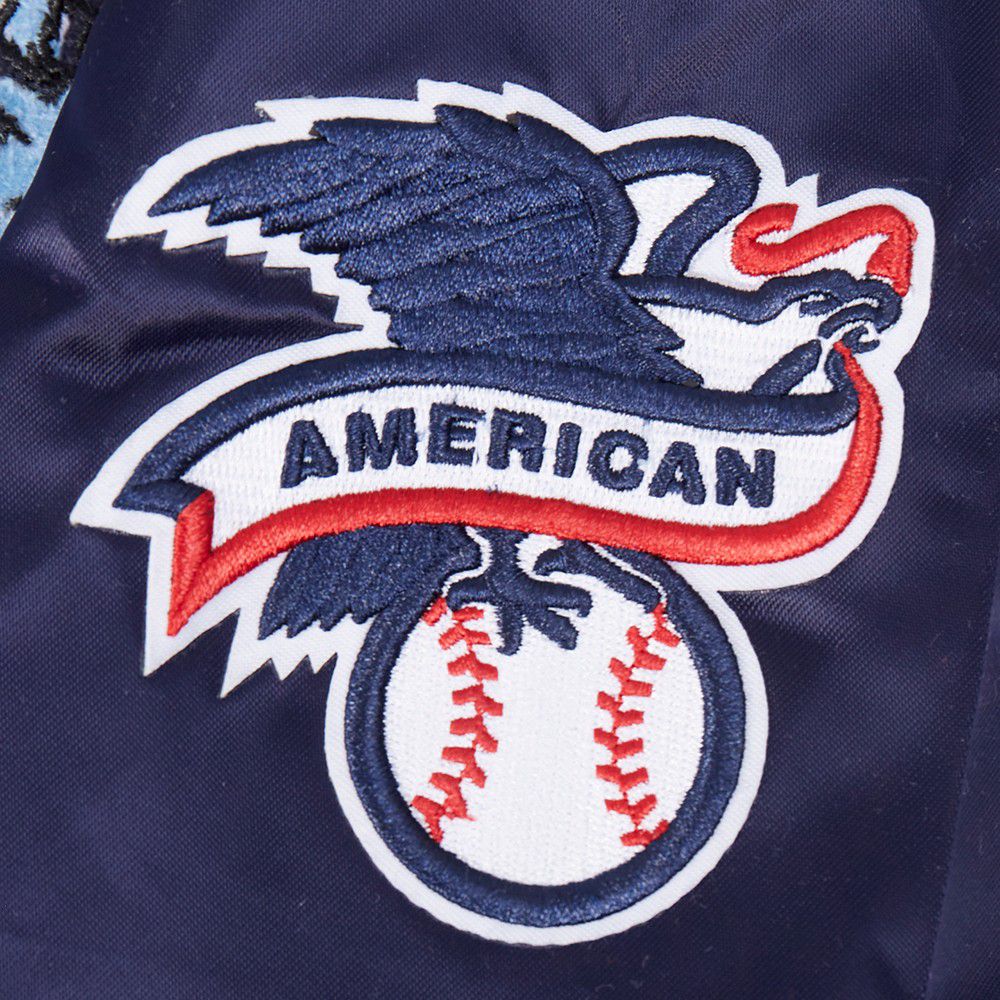 Pro Standard Toddler Tampa Bay Rays Navy Rib Satin Jacket product image