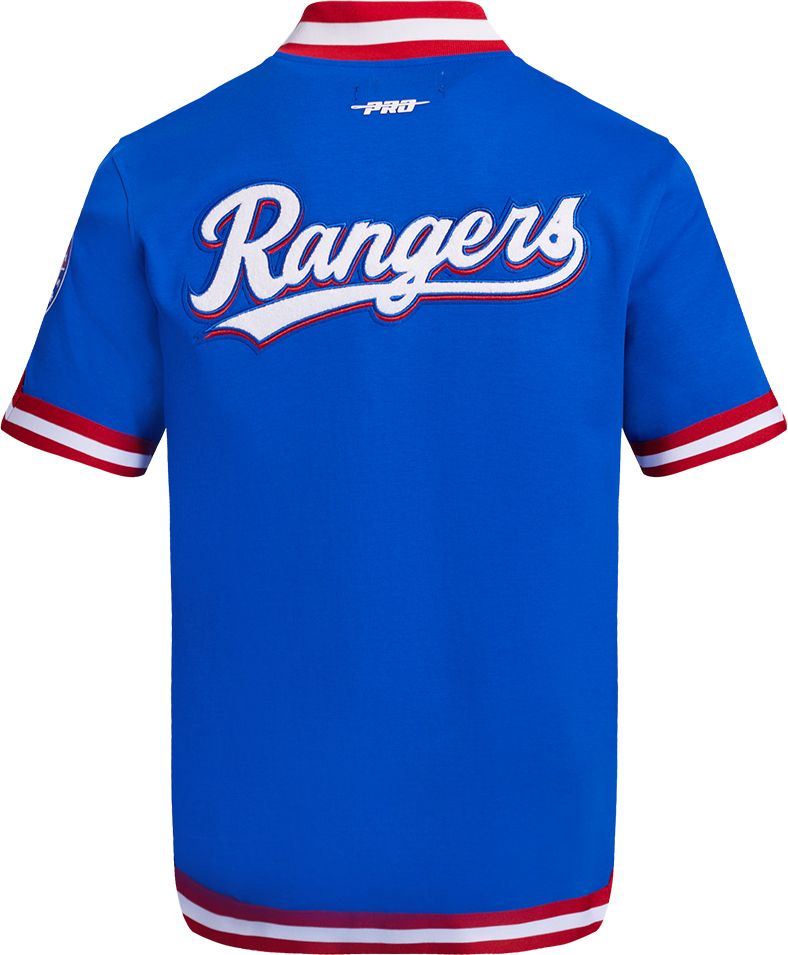 Pro Standard Men's Texas Rangers Royal Blue Warmup Jacket product image