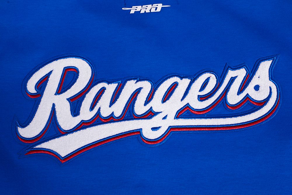 Pro Standard Men's Texas Rangers Royal Blue Warmup Jacket product image