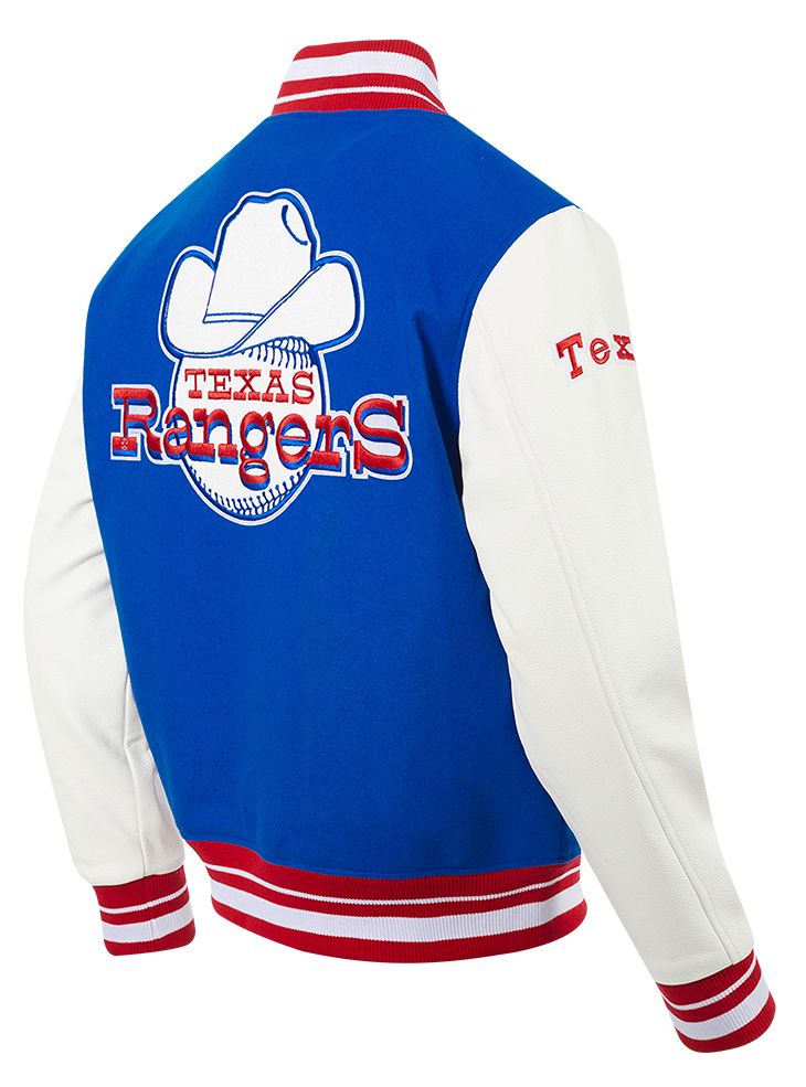Pro Standard Men's Texas Rangers Royal Retro Classic Jacket product image