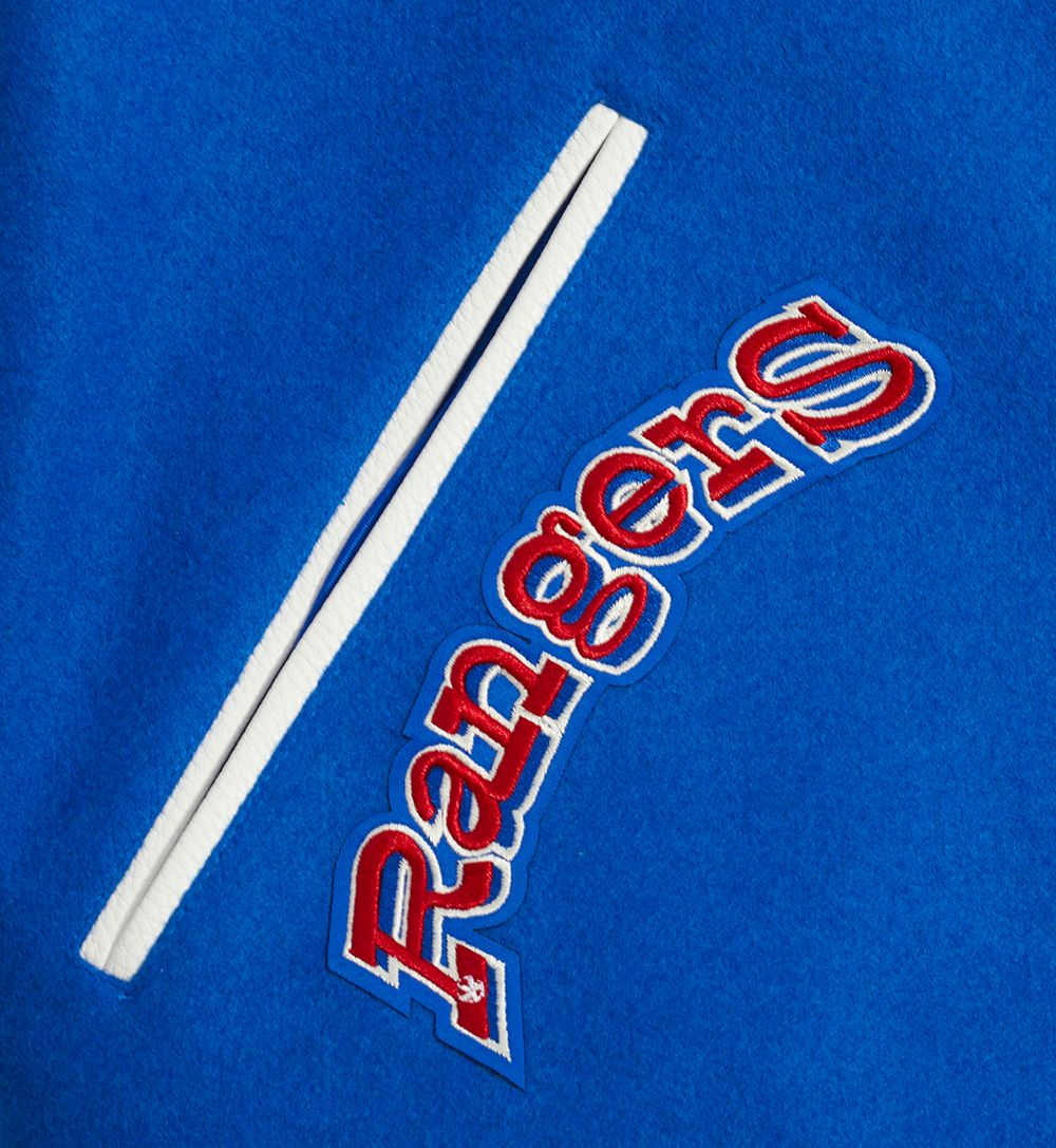 Pro Standard Men's Texas Rangers Royal Retro Classic Jacket product image