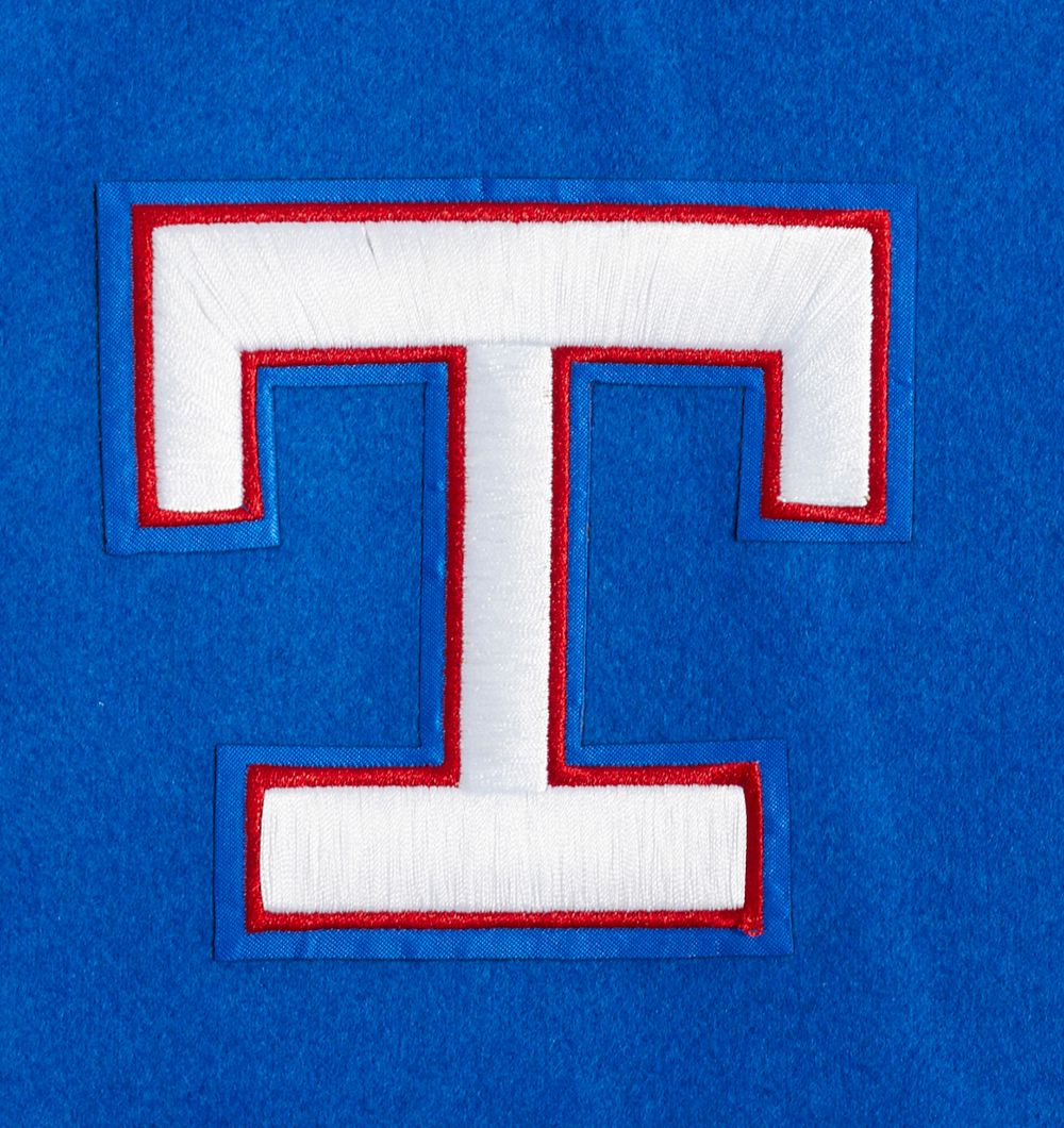 Pro Standard Men's Texas Rangers Royal Retro Classic Jacket product image