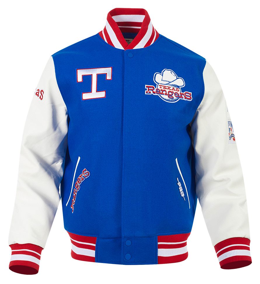 Pro Standard Men's Texas Rangers Royal Retro Classic Jacket product image