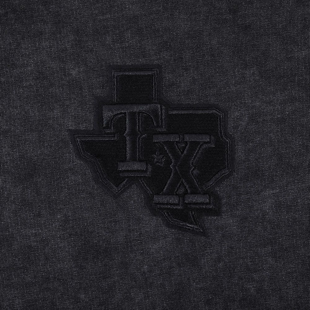 Pro Standard Women's Texas Rangers Black Washed Classic T-Shirt product image