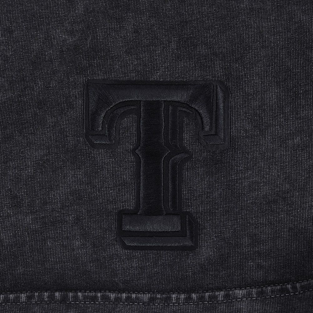 Pro Standard Women's Texas Rangers Black Washed Classic T-Shirt product image