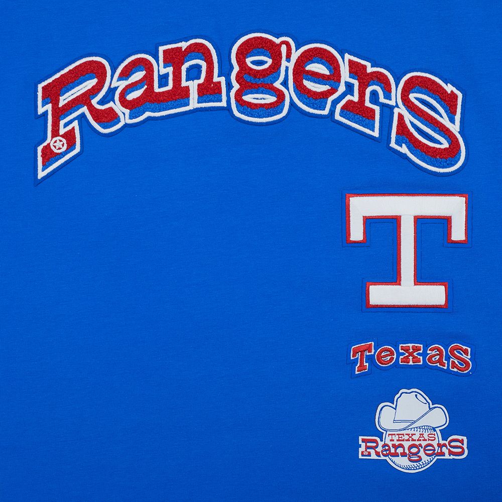 Pro Standard Women's Texas Rangers Royal Retro Boxy T-Shirt product image