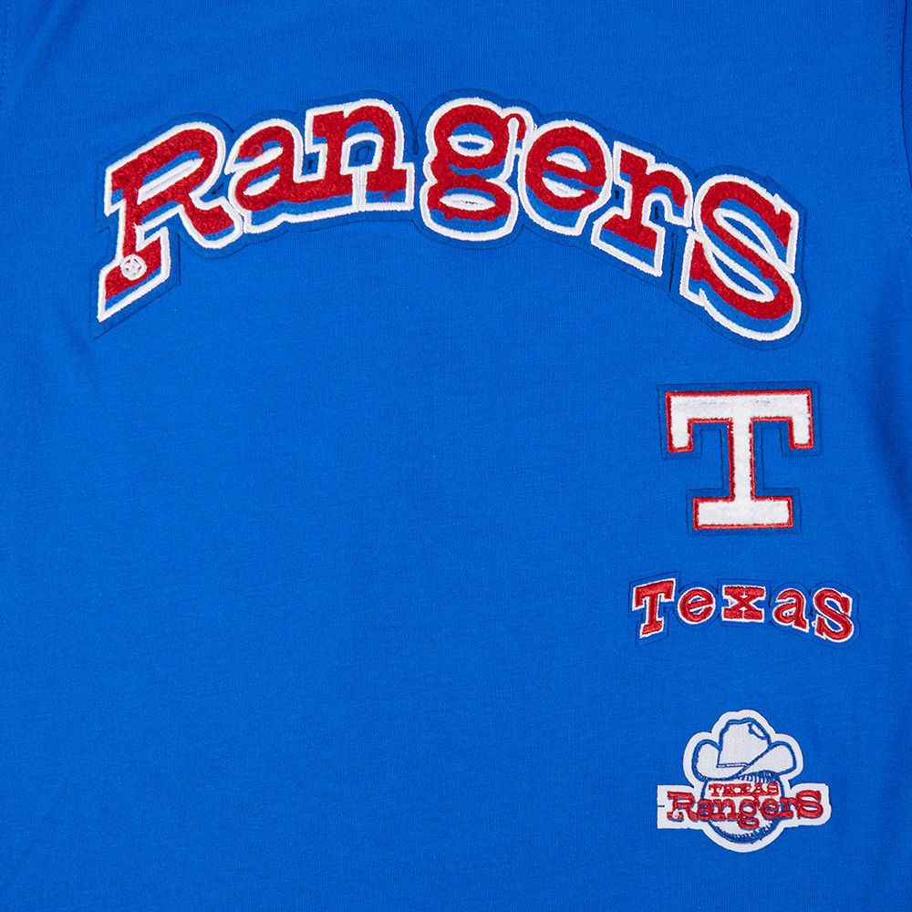 Pro Standard Boys' Texas Rangers Royal Classic Retro T-Shirt product image
