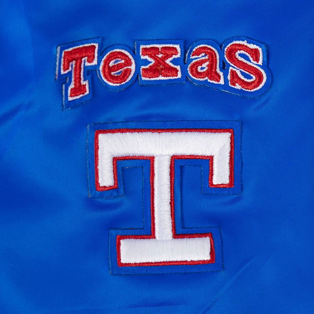 Pro Standard Boys' Texas Rangers Royal Satin Jacket product image