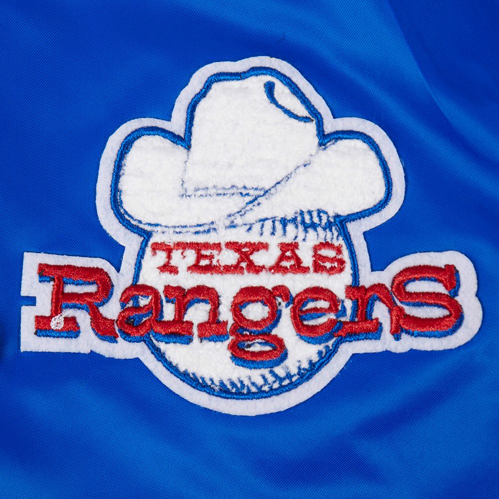 Pro Standard Boys' Texas Rangers Royal Satin Jacket product image