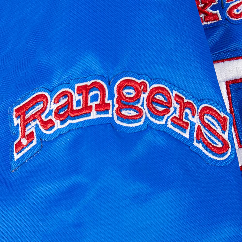 Pro Standard Toddler Texas Rangers Royal Classic Satin Jacket product image