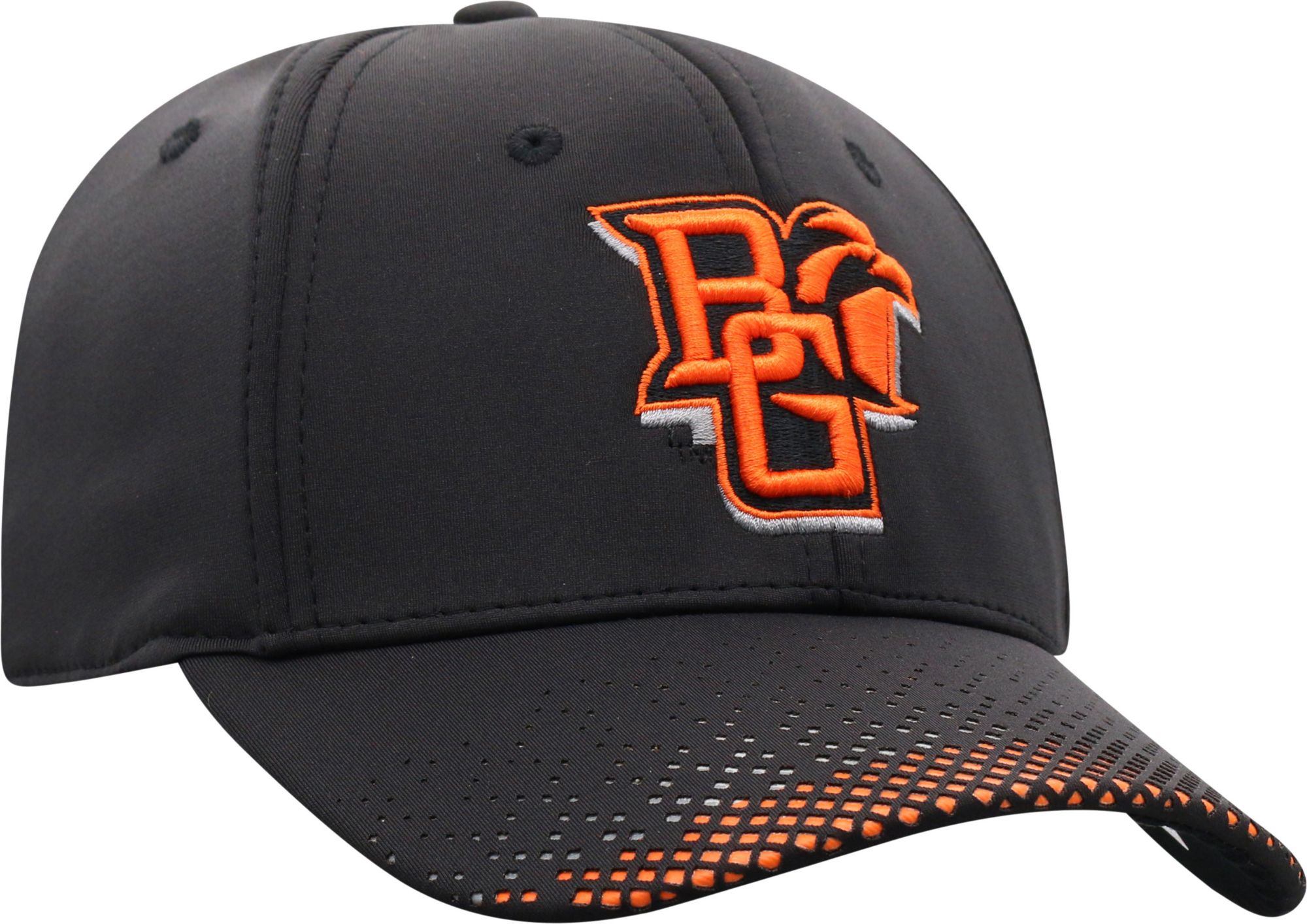 Top of the World Men's Bowling Green Falcons Lumens 1Fit Flex Black Hat product image