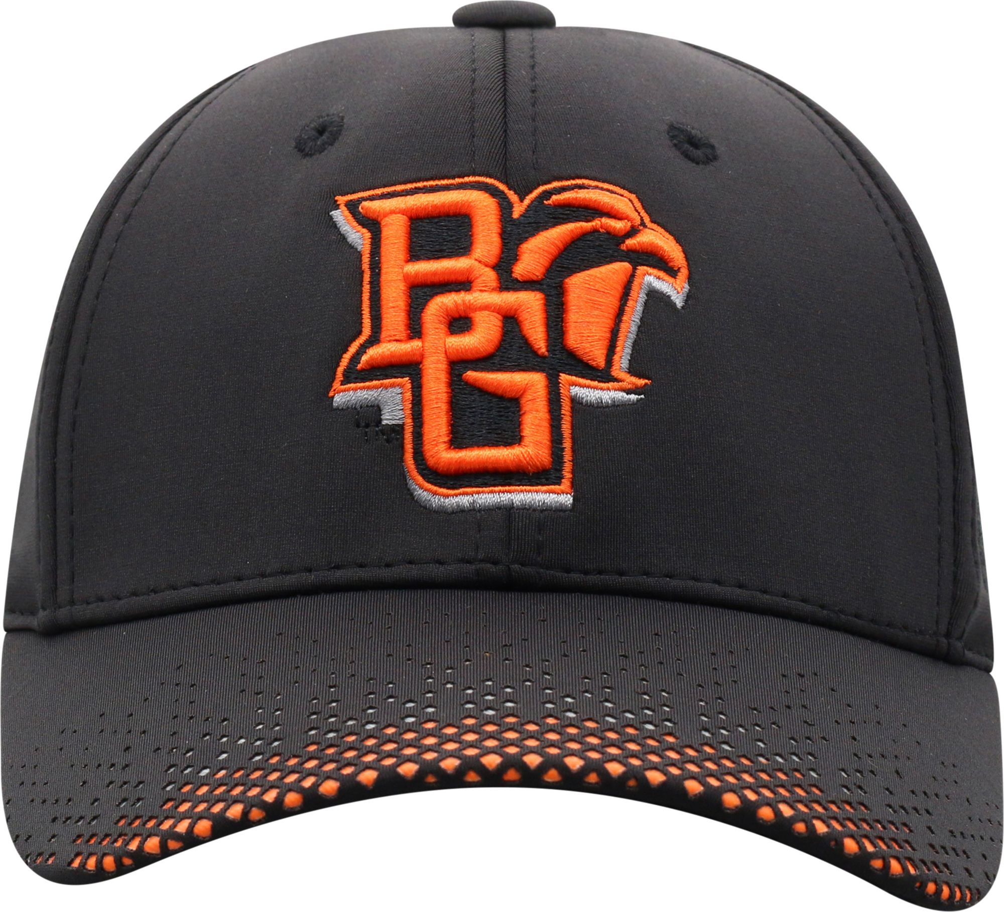 Top of the World Men's Bowling Green Falcons Lumens 1Fit Flex Black Hat product image