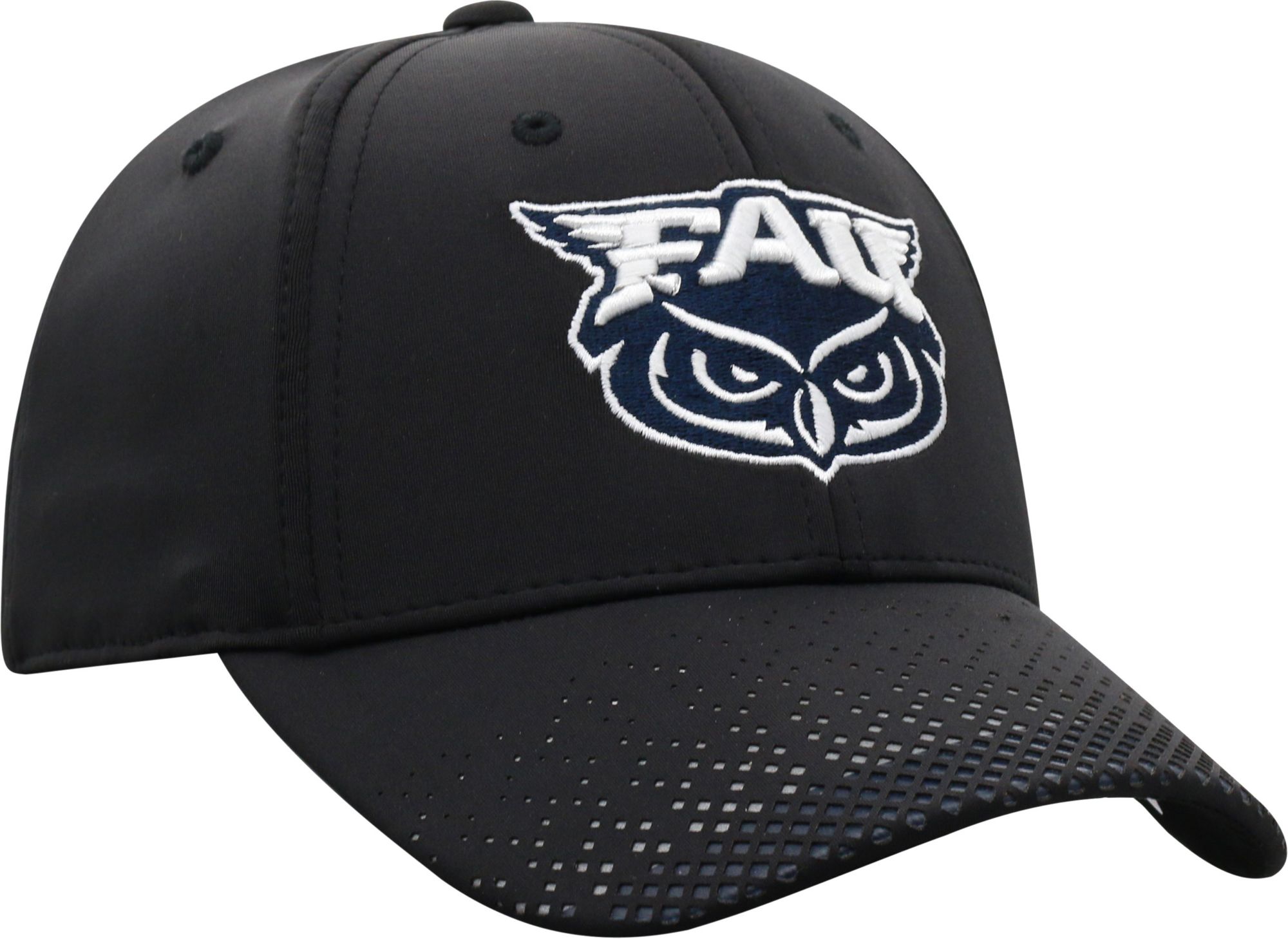 Top of the World Men's Florida Atlantic Owls Lumens 1Fit Flex Black Hat product image