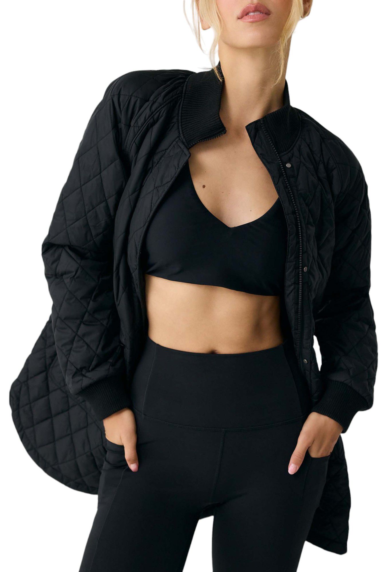 Lole Women's Quilted Bomber Parka product image