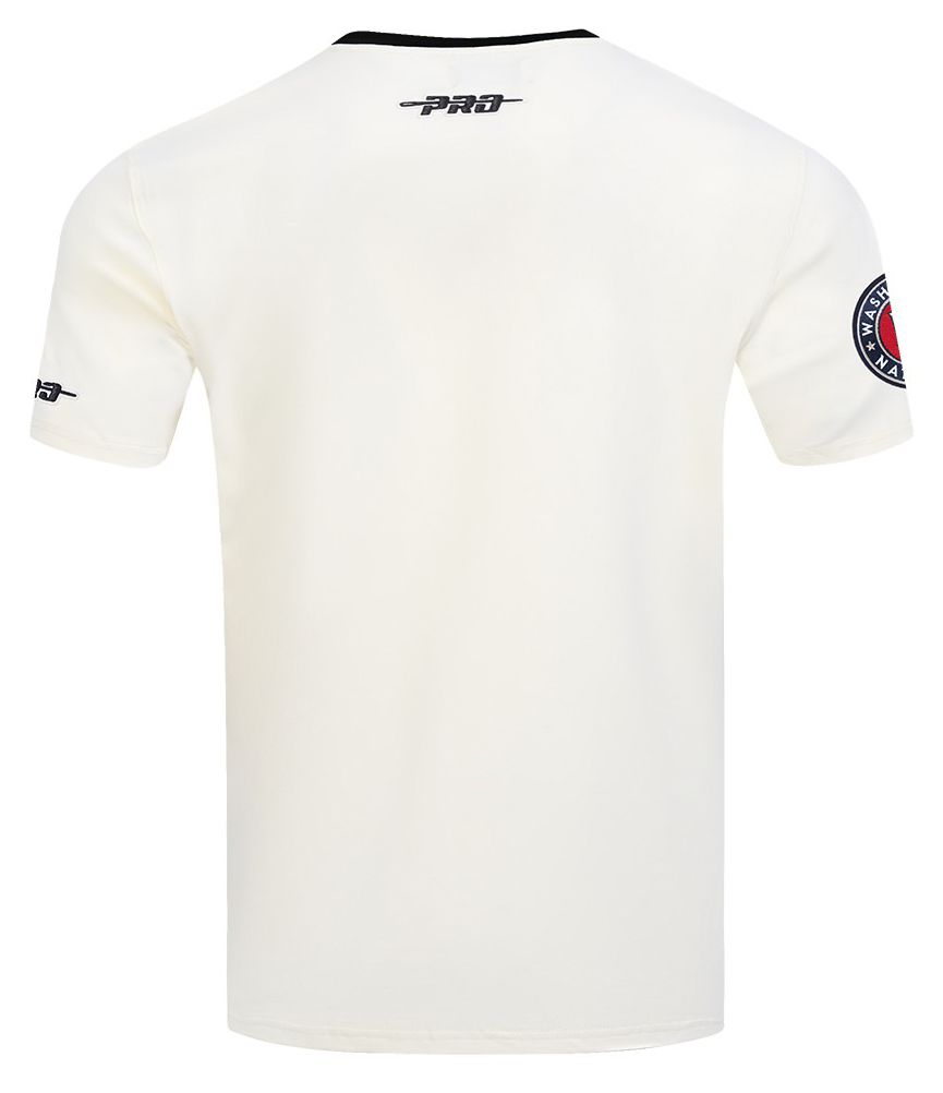 Pro Standard Men's Washington Nationals Cream Modern Originals T-Shirt product image