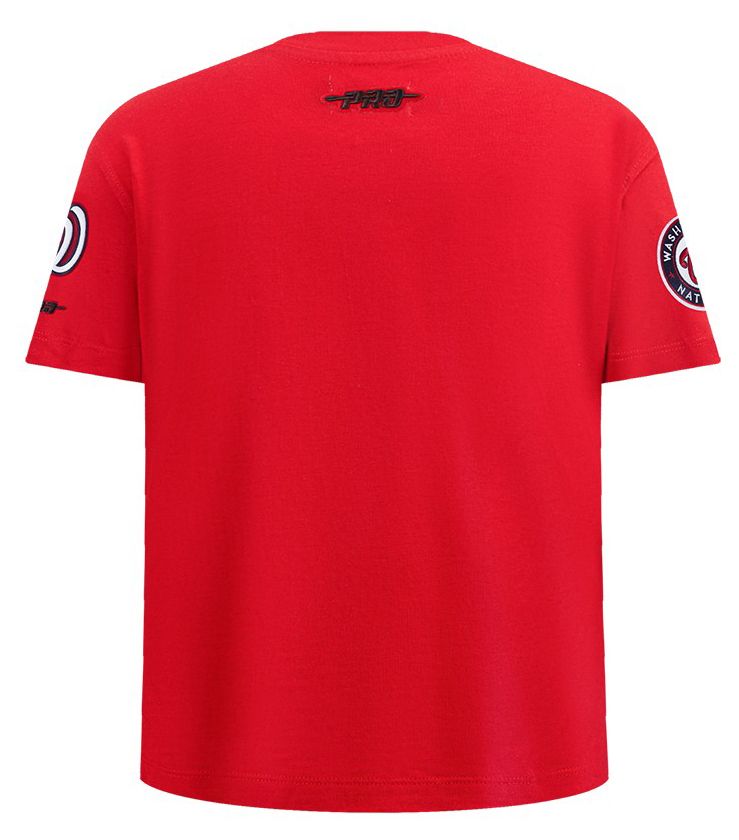 Pro Standard Youth Washington Nationals Red Script Tail T-Shirt product image