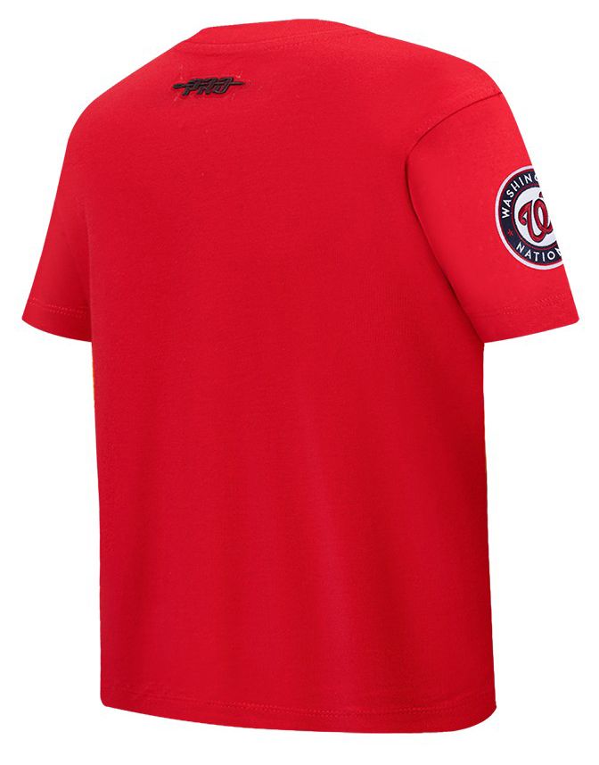 Pro Standard Youth Washington Nationals Red Script Tail T-Shirt product image