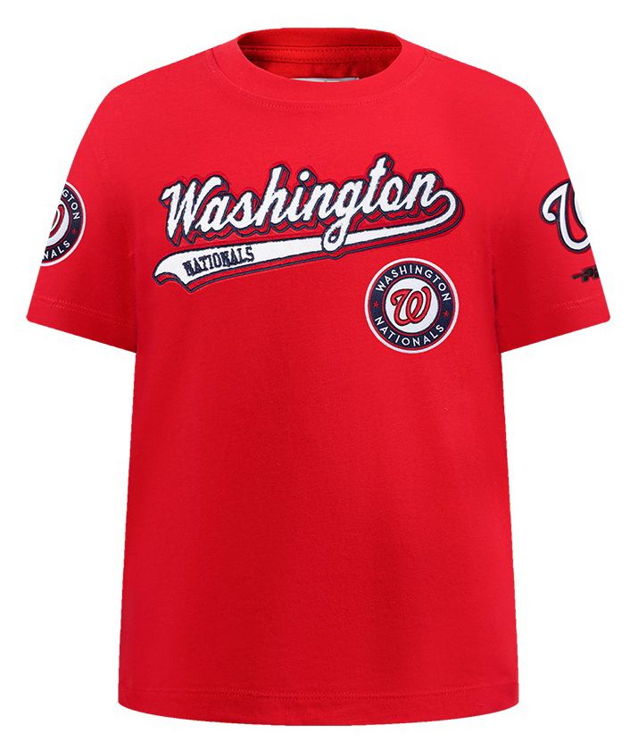 Pro Standard Youth Washington Nationals Red Script Tail T-Shirt product image