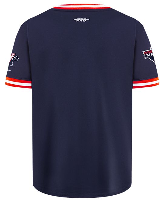 Pro Standard Boys' Washington Nationals Dark Navy/Red Classic Retro T-Shirt product image