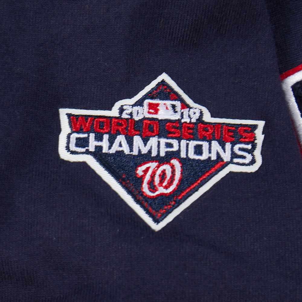 Pro Standard Boys' Washington Nationals Dark Navy/Red Classic Retro T-Shirt product image