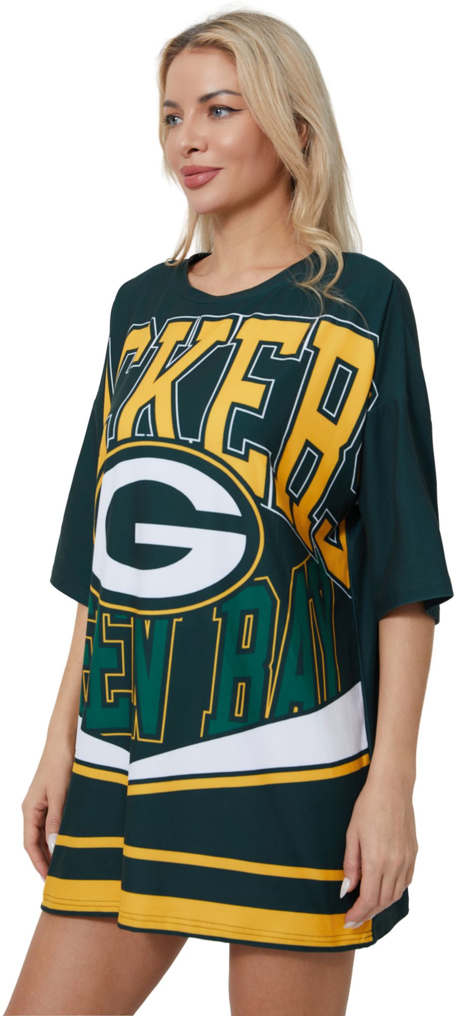 Concepts Sport Women's Green Bay Packers Green Mosaic T-Shirt product image