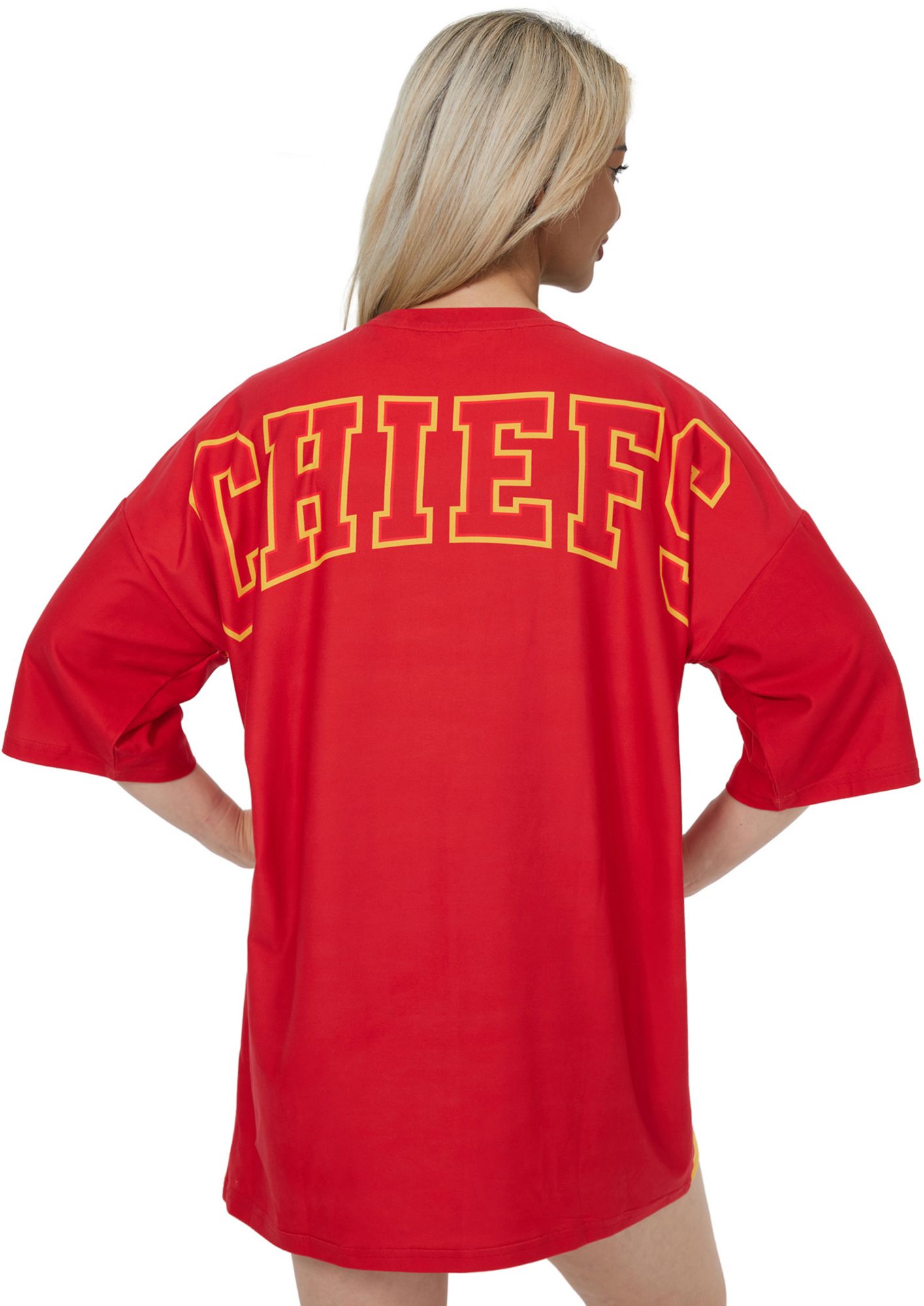Concepts Sport Women's Kansas City Chiefs Red Mosaic T-Shirt product image