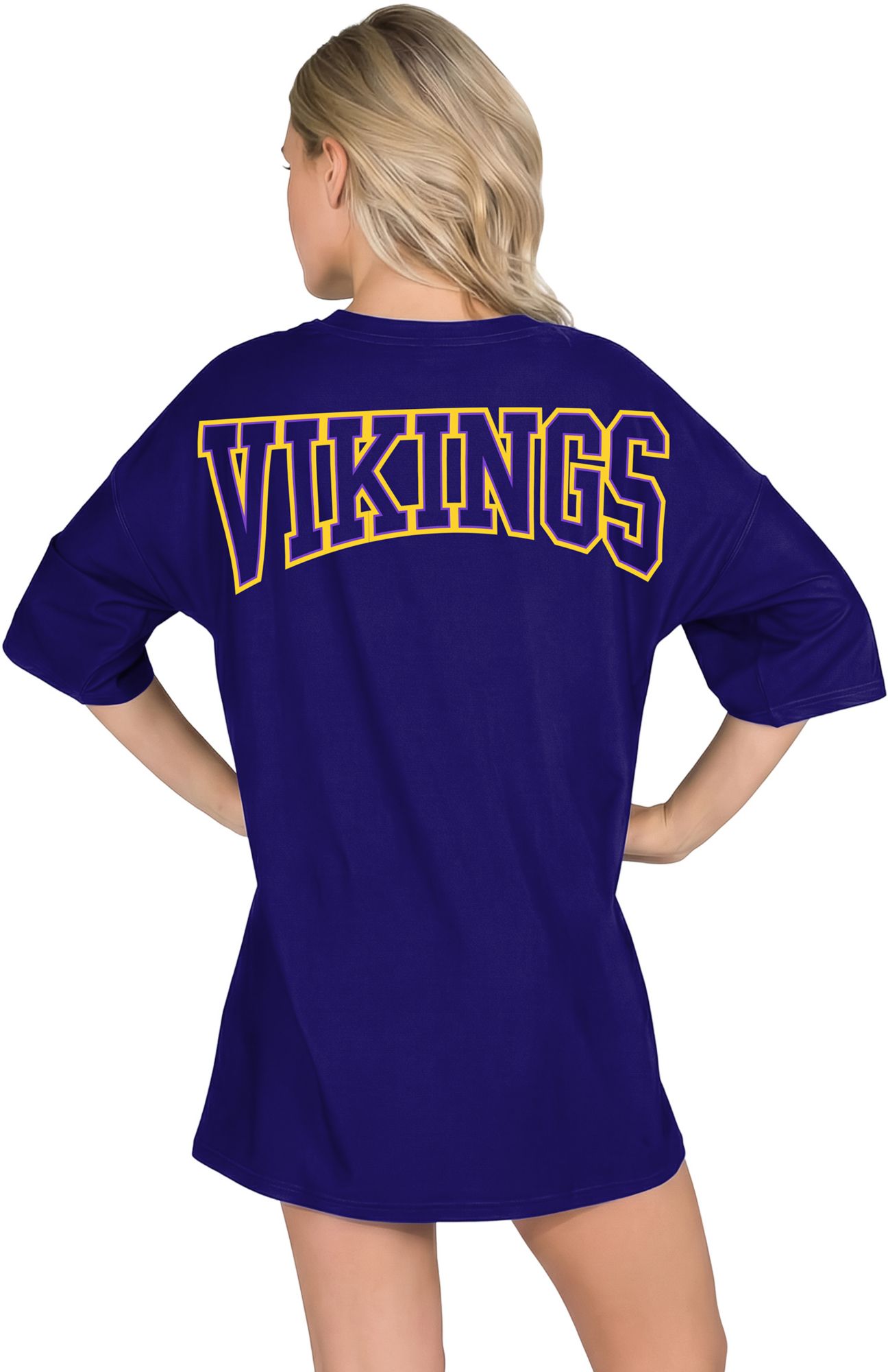 Concepts Sport Women's Minnesota Vikings Purple Mosaic T-Shirt product image