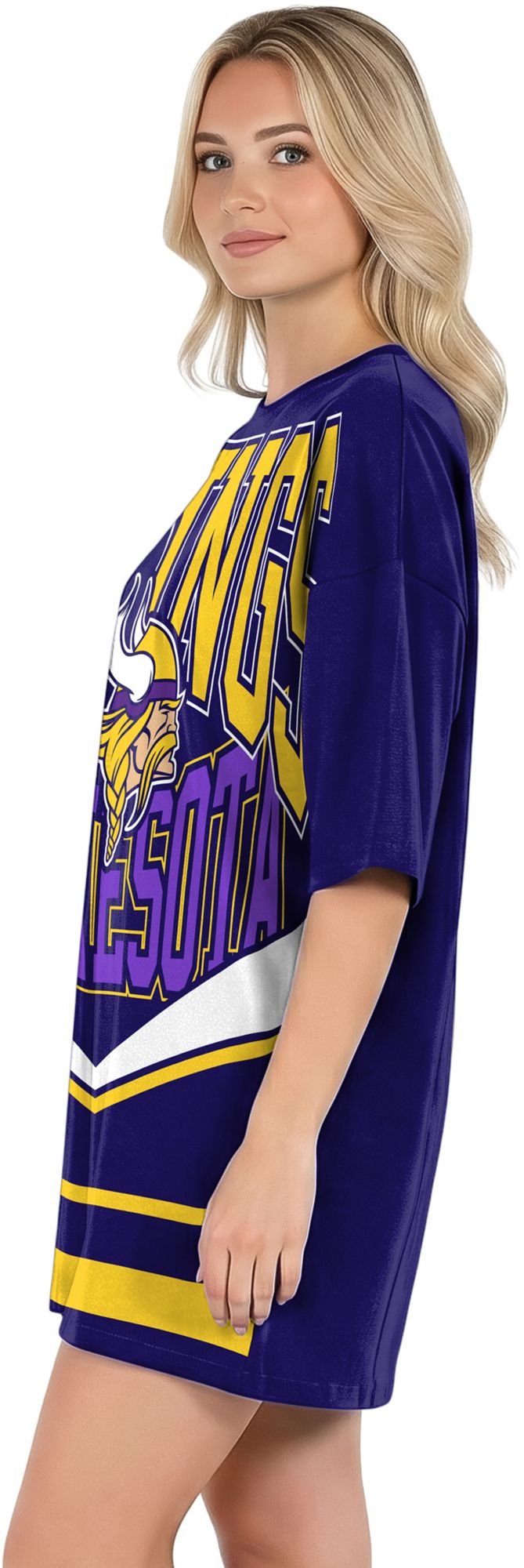 Concepts Sport Women's Minnesota Vikings Purple Mosaic T-Shirt product image