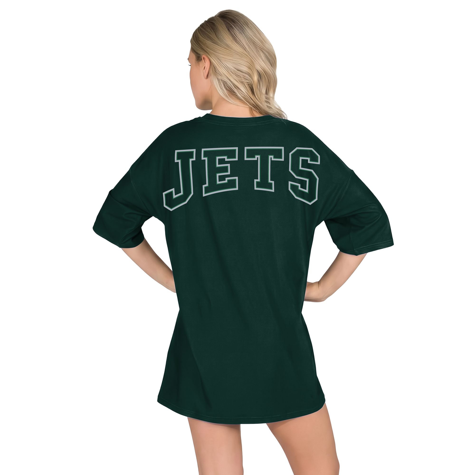 Concepts Sport Women's New York Jets Green Mosaic T-Shirt product image