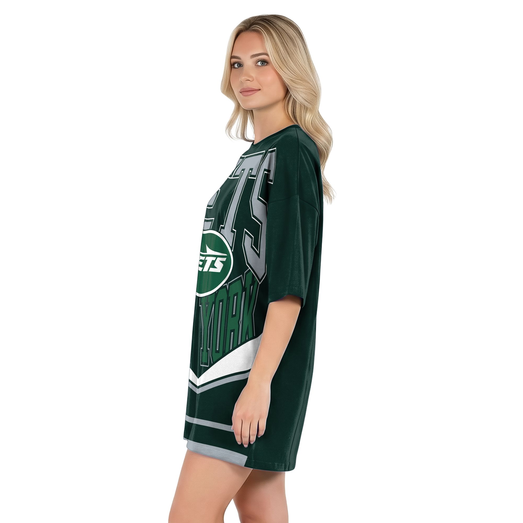 Concepts Sport Women's New York Jets Green Mosaic T-Shirt product image