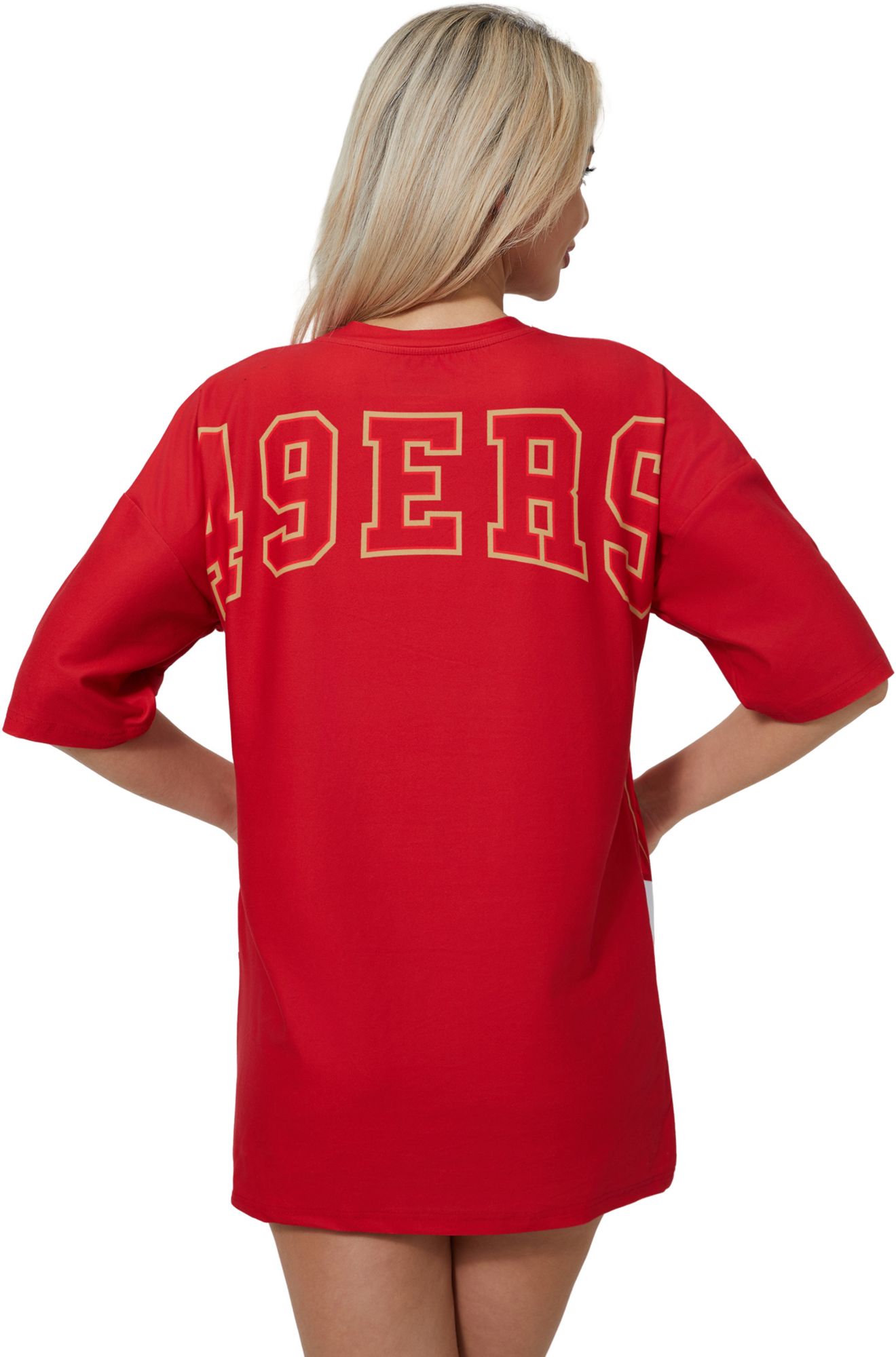 Concepts Sport Women's San Francisco 49ers Red Mosaic T-Shirt product image