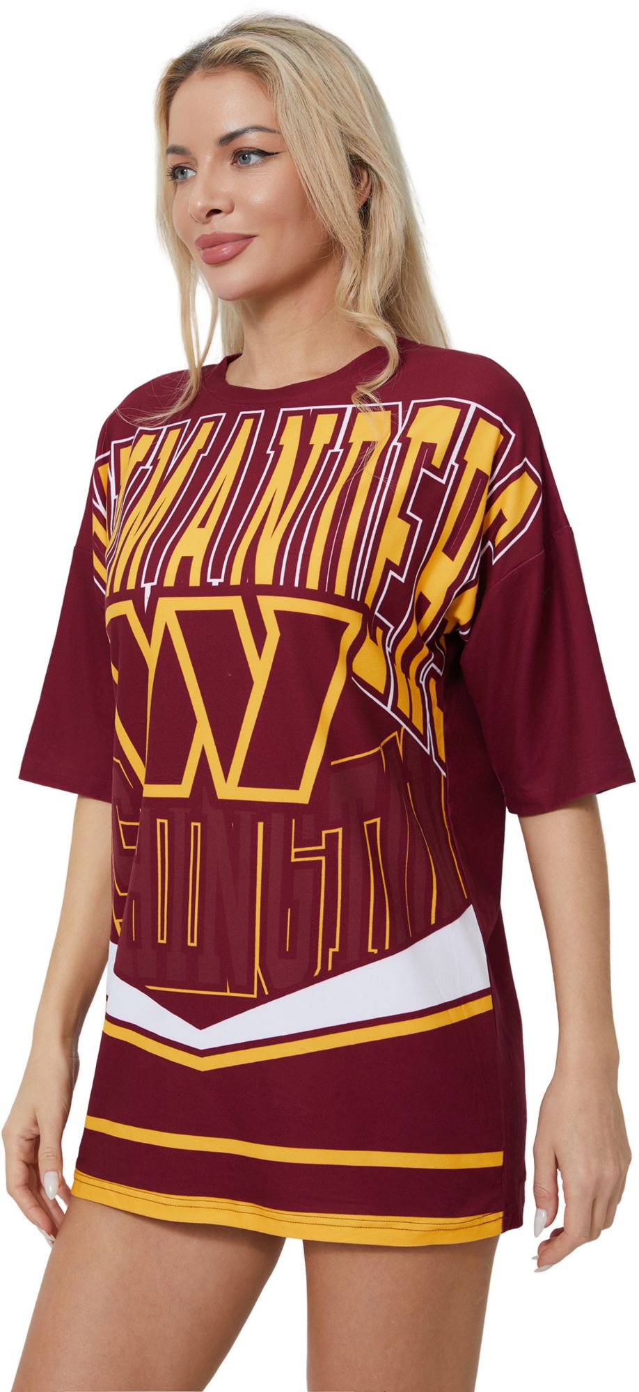 Concepts Sport Women's Washington Commanders Maroon Mosaic T-Shirt product image