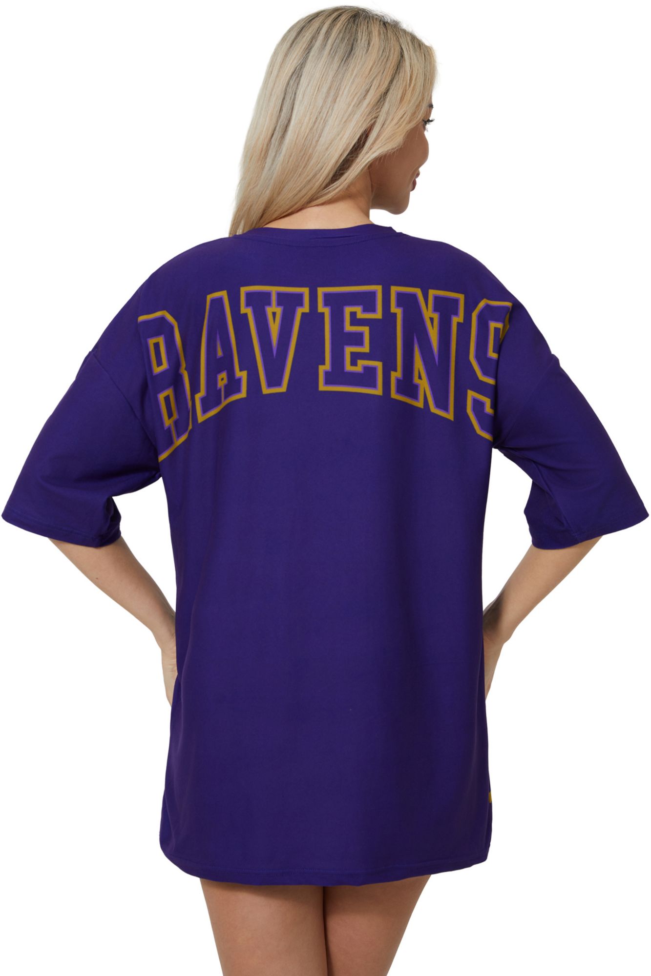 Concepts Sport Women's Baltimore Ravens Purple Mosaic T-Shirt product image