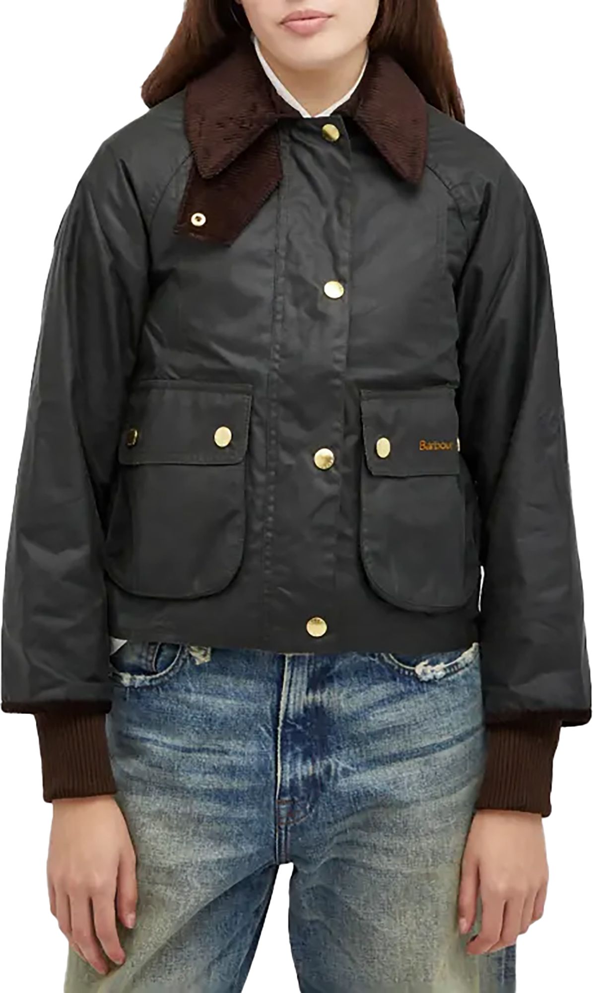 Barbour Women's Cropped Beadnell Wax Jacket product image