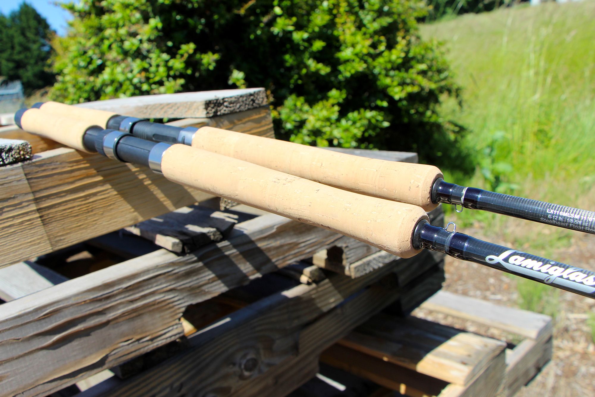 Lamiglas X-11 Great Lakes Michigan Handle Float Spinning Rod product image