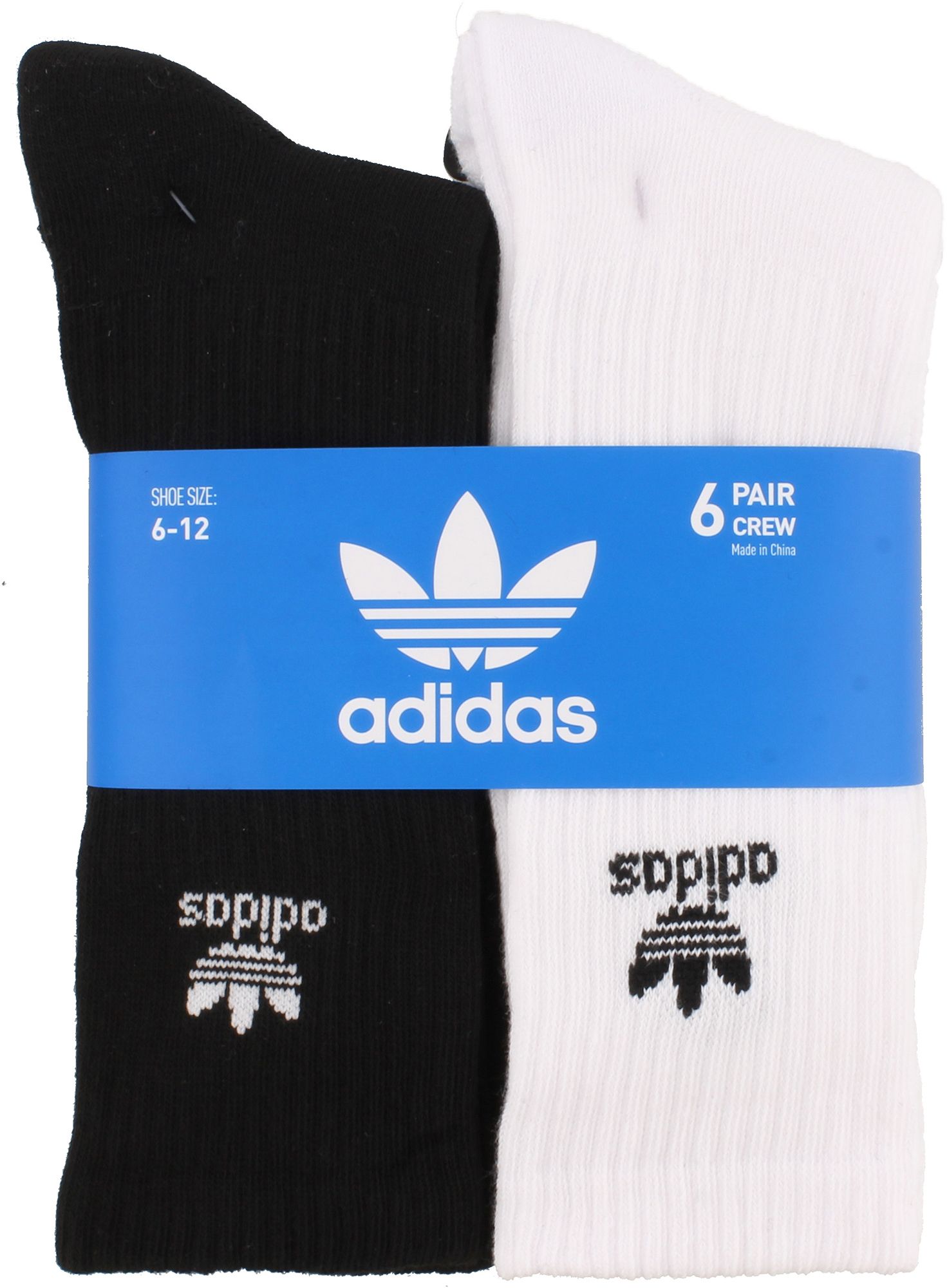 adidas Originals Trefoil Crew Socks - 6 Pack product image