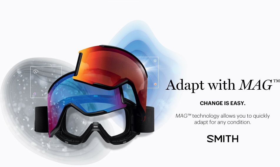 SMITH Women's I/O MAG S Snow Goggles with Bonus Lens product image