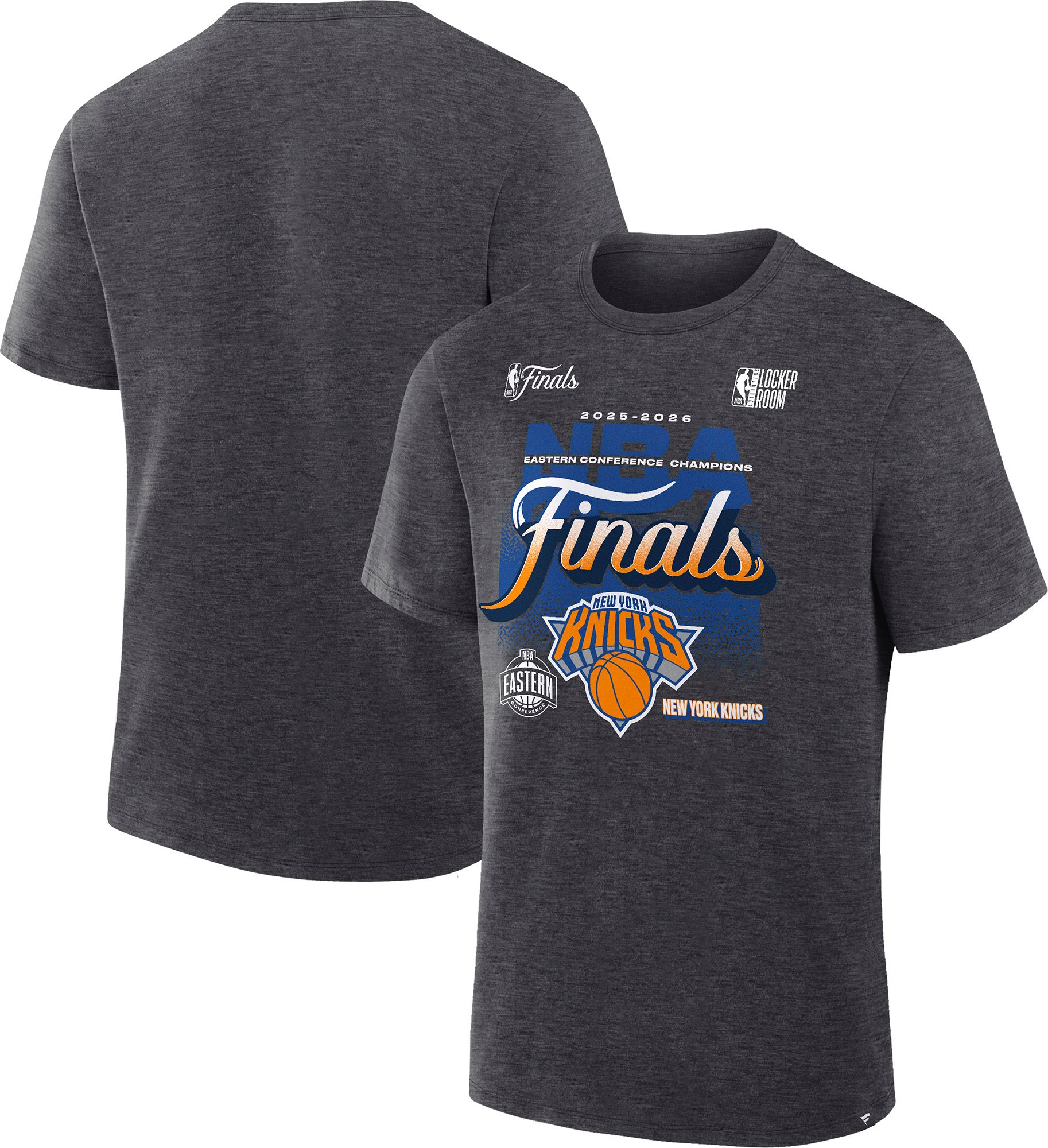 NBA Adult 2026 Eastern Conference Champions New York Knicks Locker Room T-Shirt product image