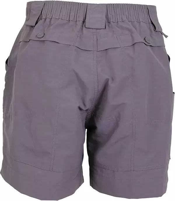 AFTCO Men's M01 Original Fishing Shorts, Size 36, Black Plum