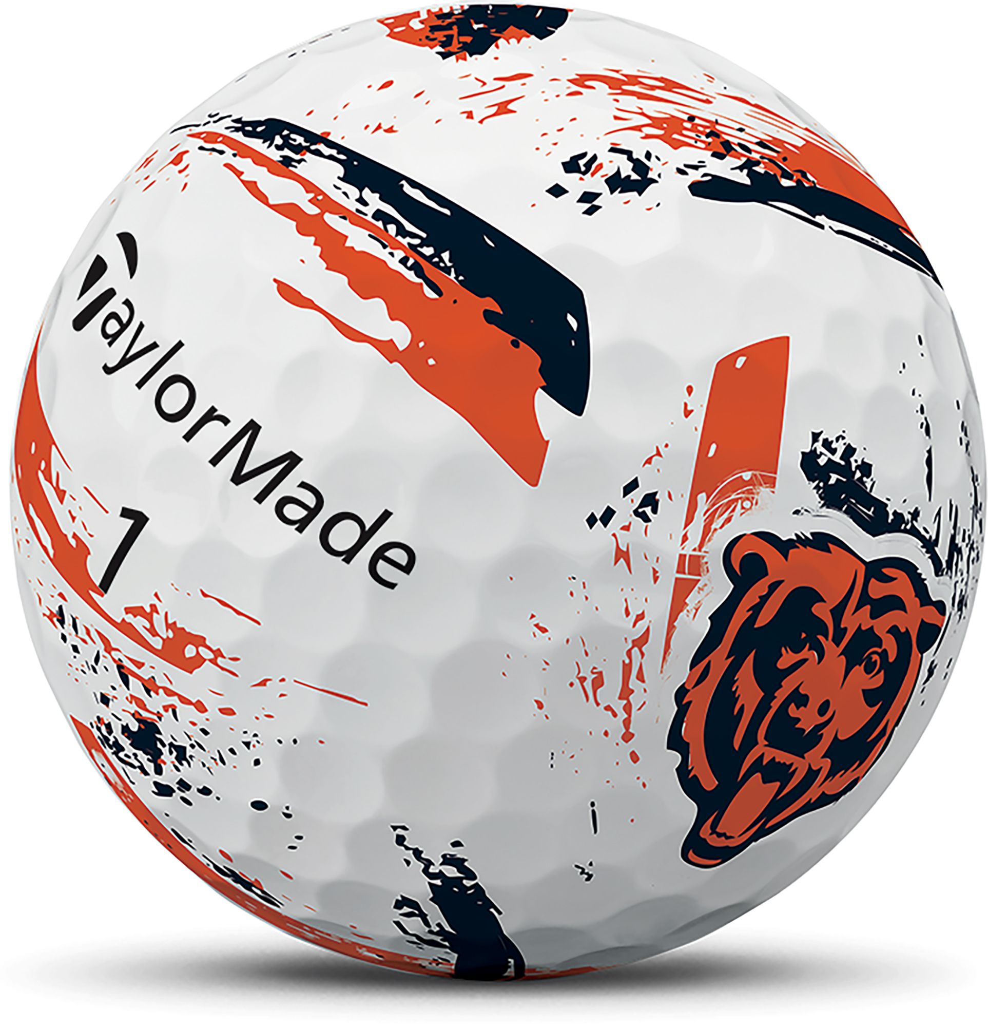 TaylorMade 2025 SpeedSoft Ink Chicago Bears Golf Balls product image