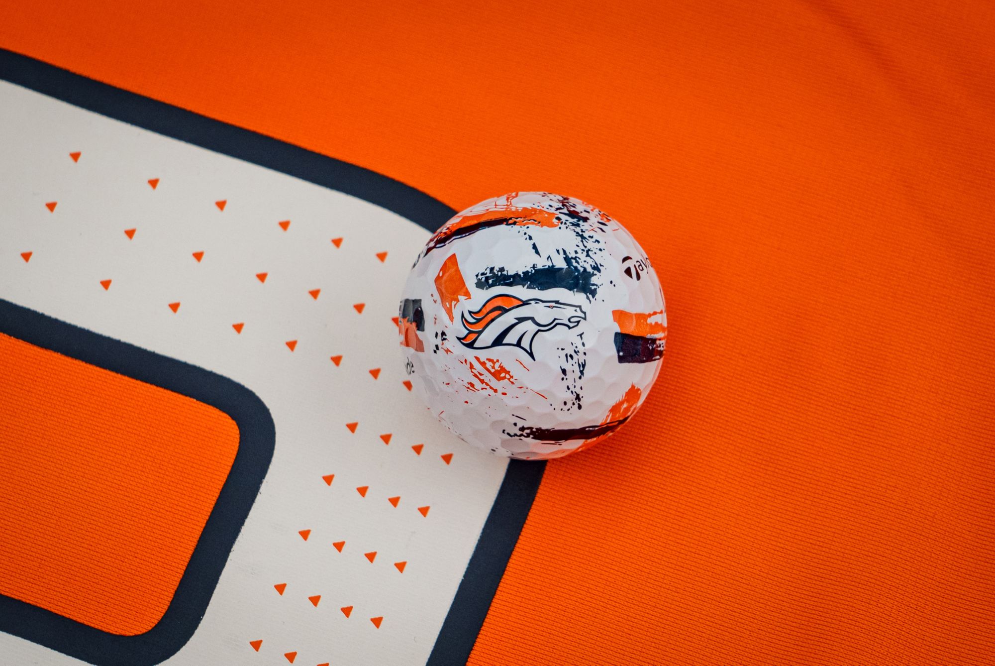 TaylorMade 2025 SpeedSoft Ink Denver Broncos Golf Balls product image