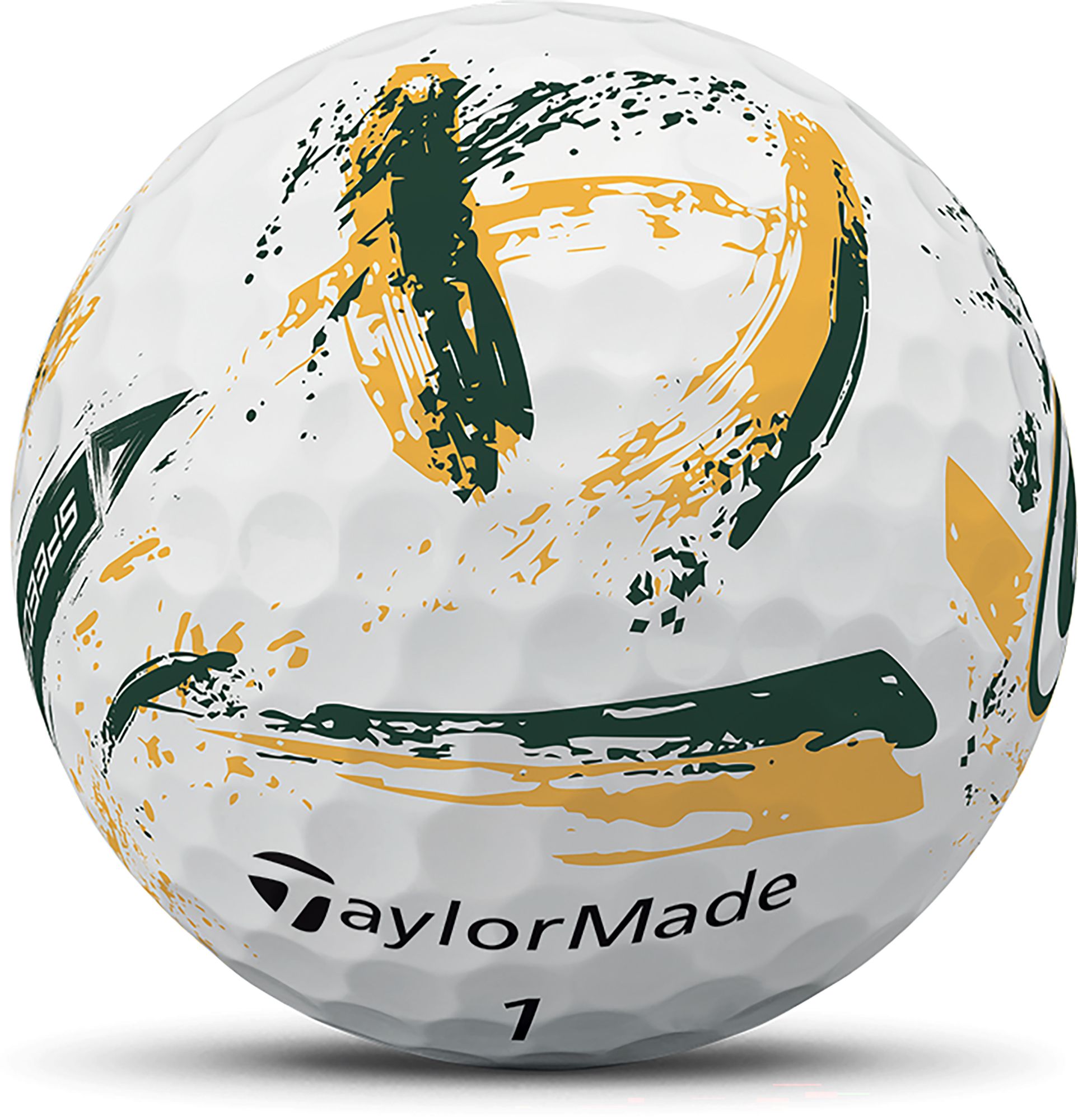 TaylorMade 2025 SpeedSoft Ink Green Bay Packers Golf Balls product image