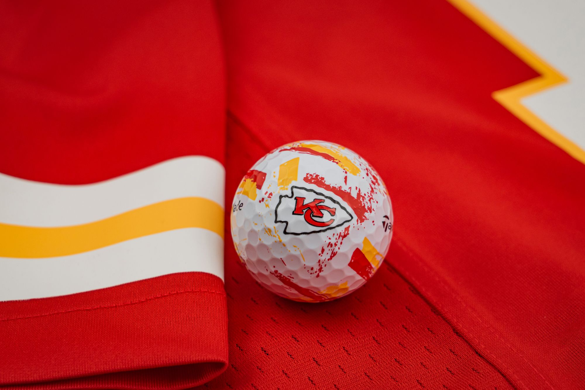 TaylorMade 2025 SpeedSoft Ink Kansas City Chiefs Golf Balls product image