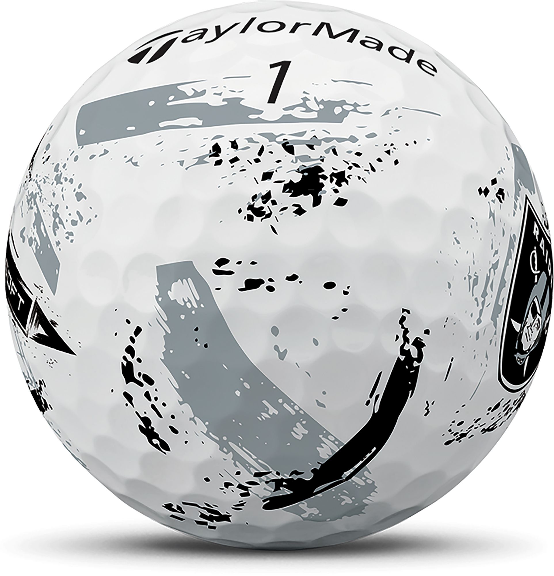 TaylorMade 2025 SpeedSoft Ink Las Vegas Raiders Golf Balls product image