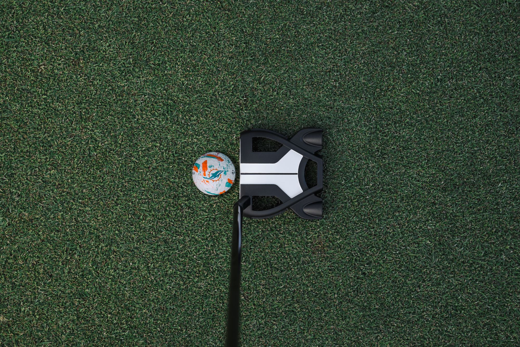 TaylorMade 2025 SpeedSoft Ink Miami Dolphins Golf Balls product image