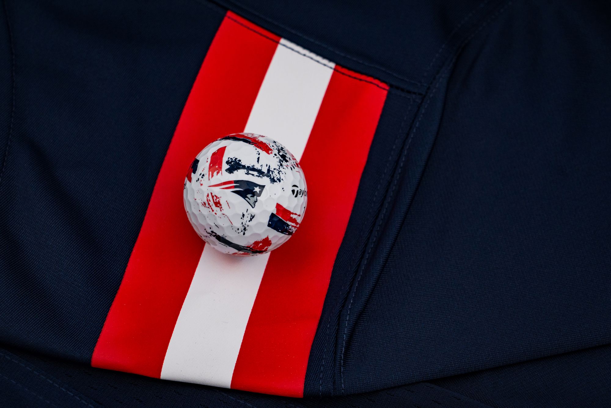 TaylorMade 2025 SpeedSoft Ink New England Patriots Golf Balls product image