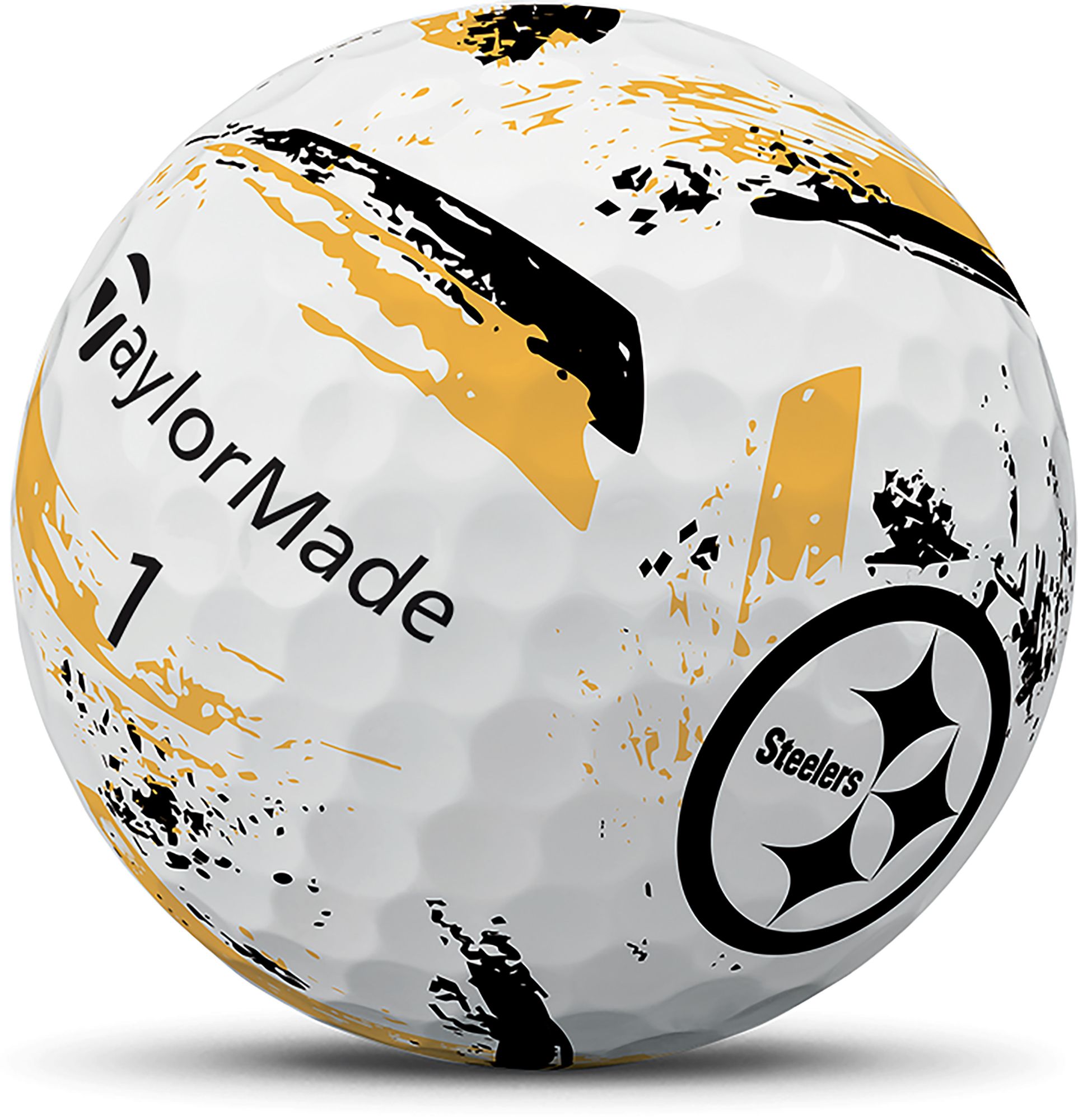 TaylorMade 2025 SpeedSoft Ink Pittsburgh Steelers Golf Balls product image