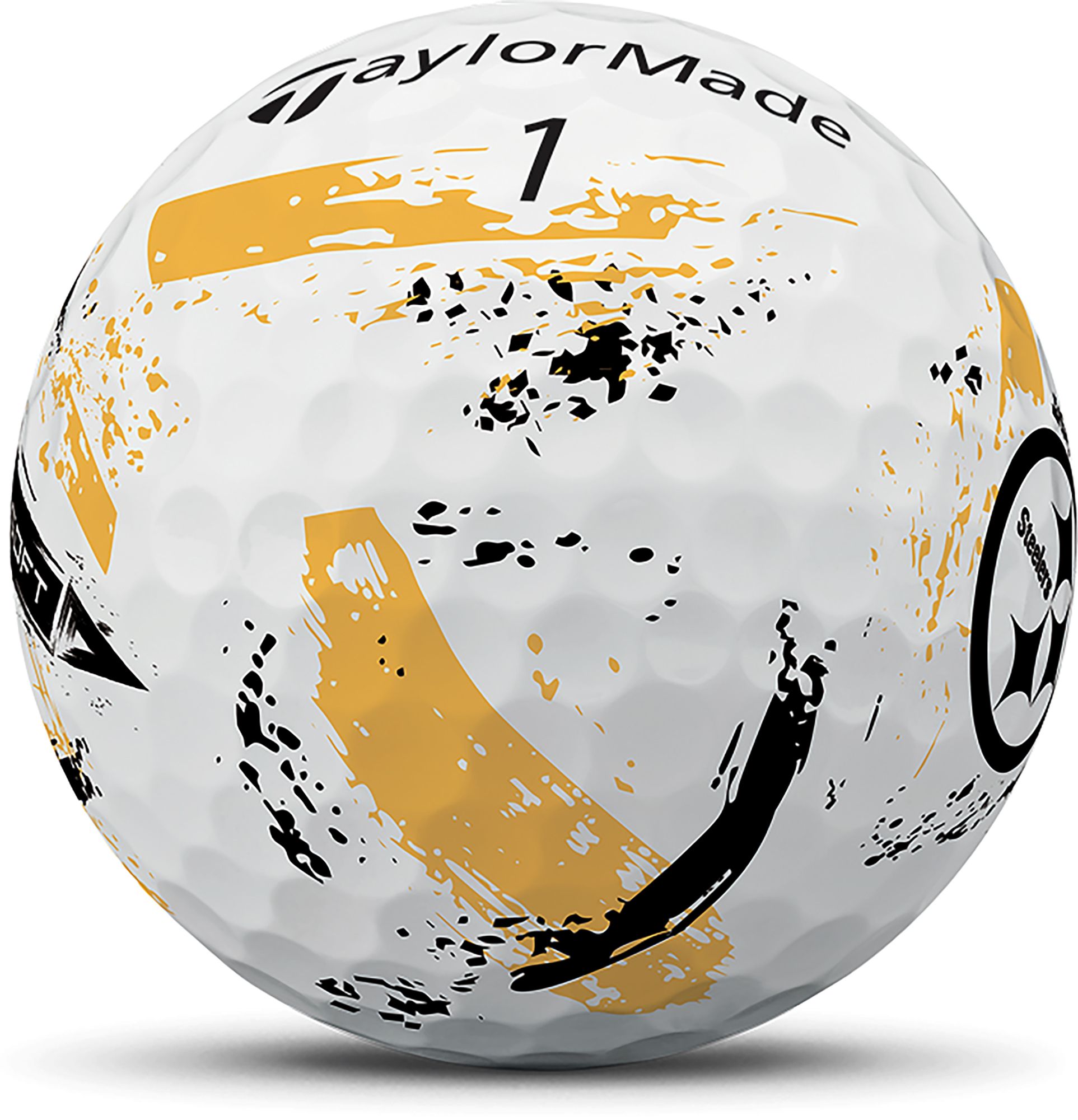 TaylorMade 2025 SpeedSoft Ink Pittsburgh Steelers Golf Balls product image