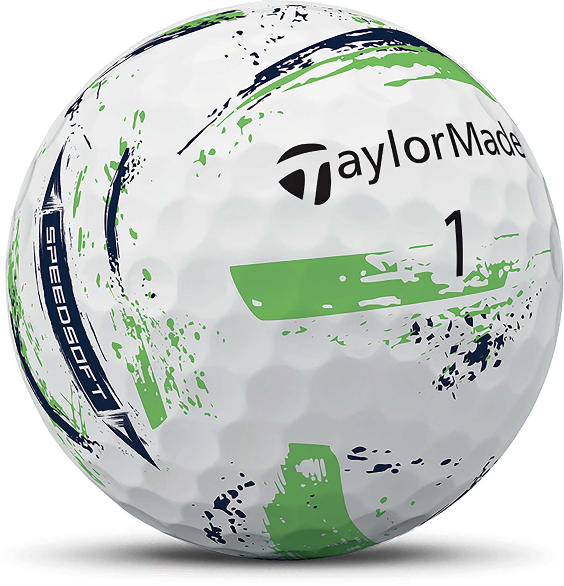 TaylorMade 2025 SpeedSoft Ink Seattle Seahawks Golf Balls product image